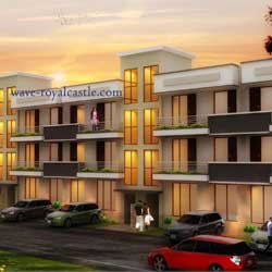 Overview 2 bhk with guest room 162 sqm after development